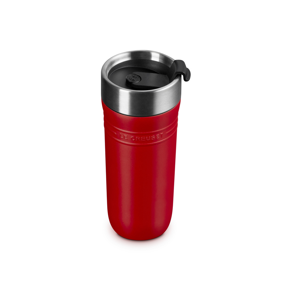 Le Creuset On The Go Cerise Travel Mug 350ml